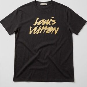 🔥Brand New 🔥Black Tee with Gold Script